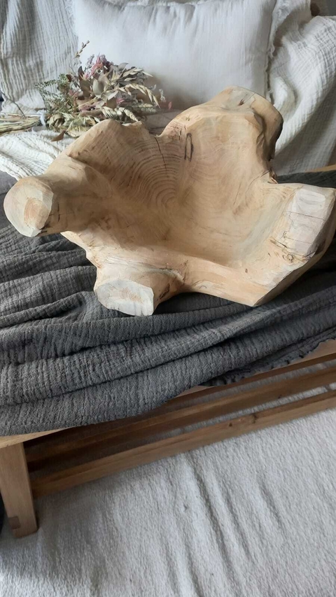 Cuenco Madera Irregular