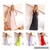 Vestido largo "Tela Crepe"