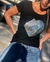 Remeras con aplique - comprar online