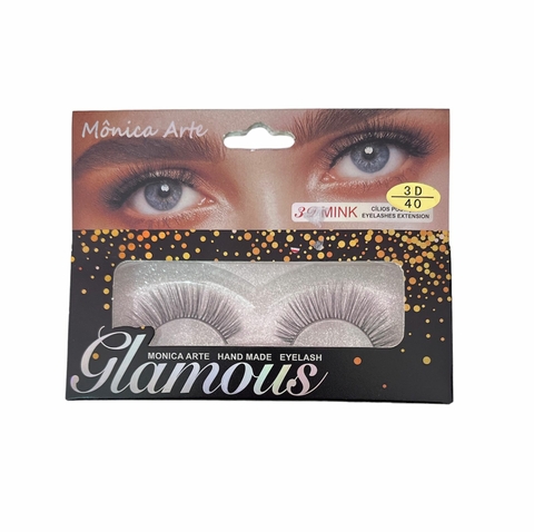 CÍLIOS POSTIÇOS 3D 40 GLAMOUS