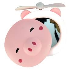 PORQUINHO - LED, VENTILADOR E ESPELHO