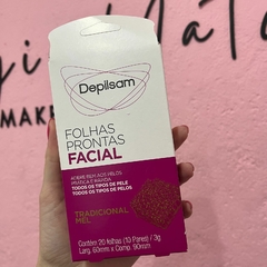 FOLHAS PRONTAS FACIAL DEPILATÓRIA MEL DEPILSAM - comprar online