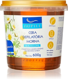 CERA DEPILATÓRIA MORNA CAMOMILA NUPILL