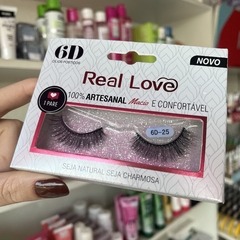 CILIOS POSTIÇOS 6D - 25 REAL LOVE - comprar online
