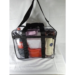Bolsa PERSONALIZADA Transparente Para Levar Em Penitenciária, praia, piscina - Gii Matos Makeup