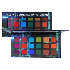 PALETA DE SOMBRAS MATTE URBANA LUDURANA