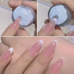 Carimbo de unha de silicone para francesinha - Gii Matos Makeup