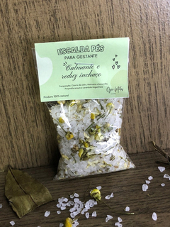 Kit Com 10 Escalda Pés Relaxante - lembrancinha - manicure