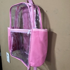 Mochila / Bolsa transparente PERSONALIZADA para dia a dia, escola, piscina - comprar online
