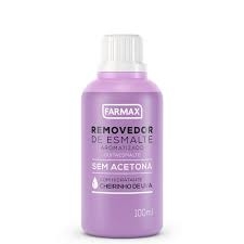 Removedor de Esmalte Aromatizado Uva sem Acetona Farmax - comprar online