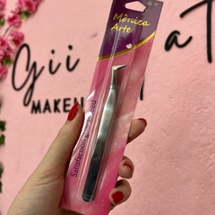 PINÇA PARA ALONGAMENTO DE CÍLIOS PONTA CURVA MONICA ARTE - comprar online