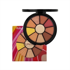 MINI PALETA DE SOMBRAS SUNSET RUBY ROSE na internet