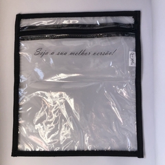 Saco organizador PERSONALIZADO escrevemos o que desejar - para maternidade - viagem - Gii Matos Makeup