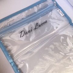 Saco organizador PERSONALIZADO escrevemos o que desejar - para maternidade - viagem - Gii Matos Makeup