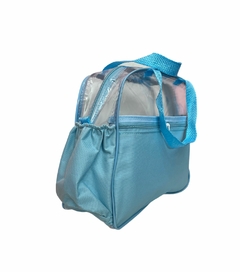 Bolsa / mala MATERNIDADE AZUL TRANSPARENTE E NAILON passeio na internet