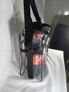 Bolsa Transparente 39x34 praia piscina viagem toda reforçada