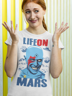 CAMISETA - Bowie Life on mars - comprar online