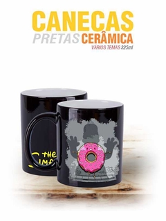 CANECA - Simpsons - rosquinha