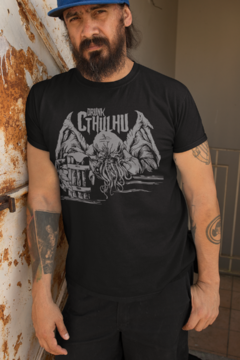 CAMISETA - Cthulhu drunk - loja online