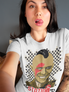 CAMISETA - Bowie Go station - Ogro brindes