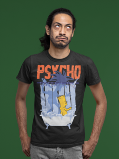 CAMISETA - Bart psycho - loja online