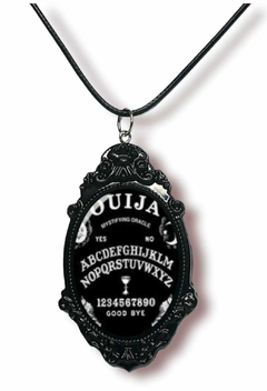 Lindo Colar Camafeu Ouija Em Resina
