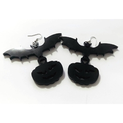 Brinco Morcego e Abobora edição Especial de Halloween