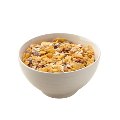 Granola con pasas