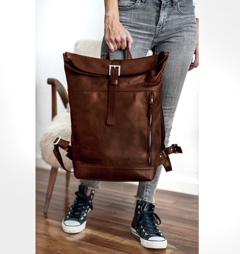 MOCHILA MODELO 9.20 COLOR CHOCOLATE - tienda online