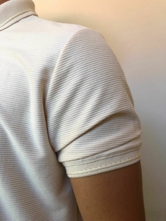 CAMISA POLO MALHA CANELADA - comprar online