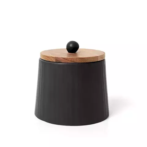 Pote com Tampa Versailles Louis Chumbo 13cm x 13cm