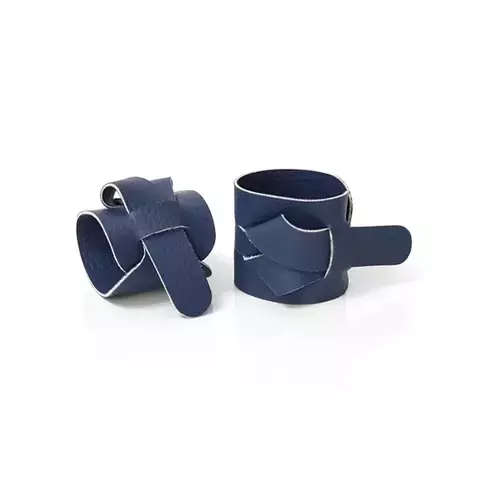 Anel de Guardanapo 2 Pcs Ravena Azul Profundo