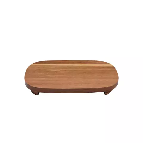 BANDEJA EM MADEIRA NATURAL