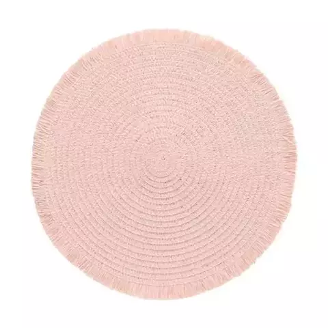 Jogo Americano Lana Avulso Rosa Cha