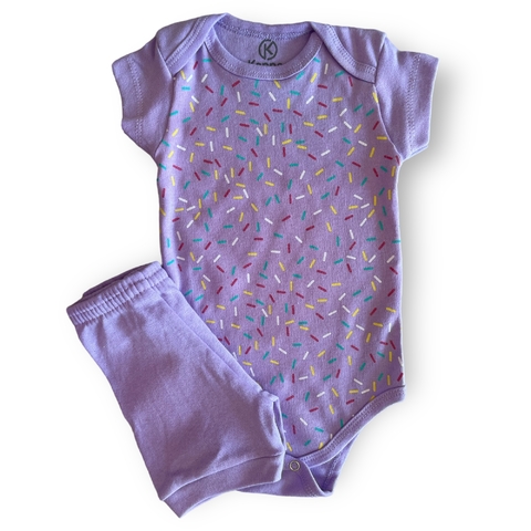 CONJUNTO BODY + BERMUDINHA - GRANULADO - KAPPES