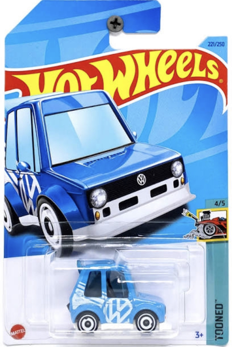 HOT WHEELS TOONED VOLKSWAGEN GOLF MK1 - T-HUNT