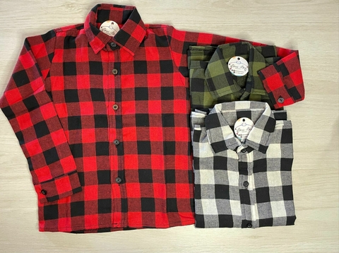 CAMISA XADREZ INFANTIL