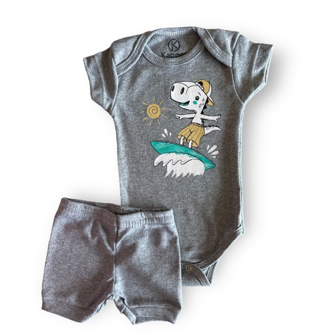 CONJUNTO BODY + BERMUDINHA - SURF MESCLA - KAPPES