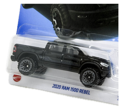 HOT WHEELS 2020 RAM 1500 REBEL - PRETA