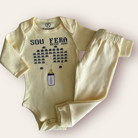 CONJUNTO MANGA LONGA - SOU FERA - KAPPES