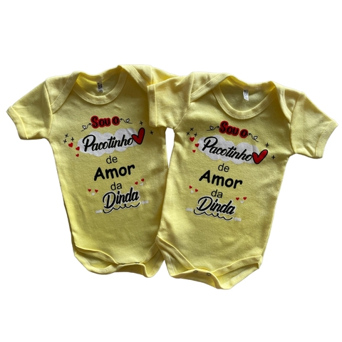 BODY TEMÁTICO SOU PACOTINHO DA DINDA