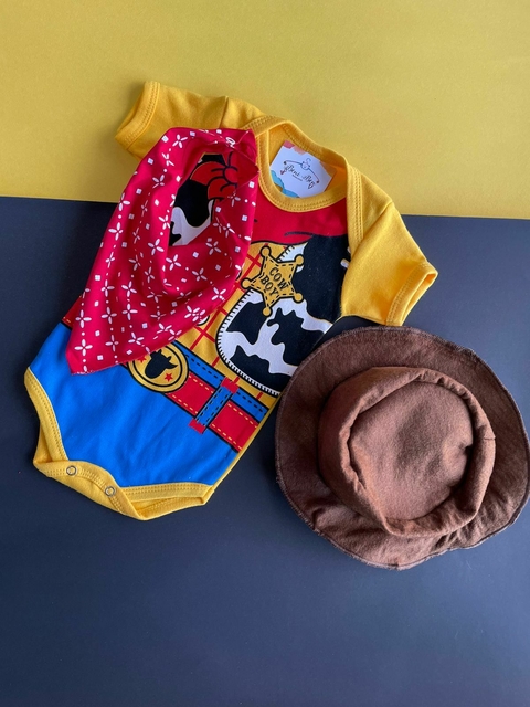 KIT TEMÁTICO 3 PEÇAS W00DY