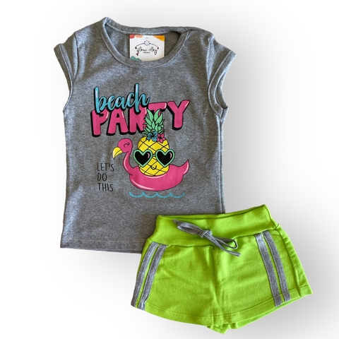 CONJUNTO MANGA JAPONESA BEACH PARTY - KAPPES