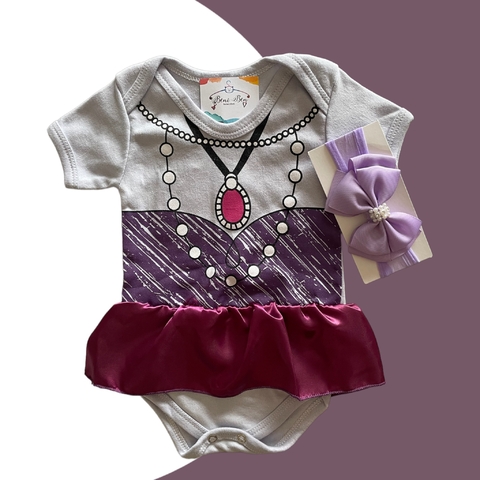 KIT BODY + LAÇO PRINCESA SOFIA