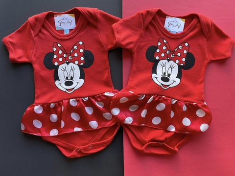 BORY TEMÁTICO COM SAIA MlNNlE - VERMELHO