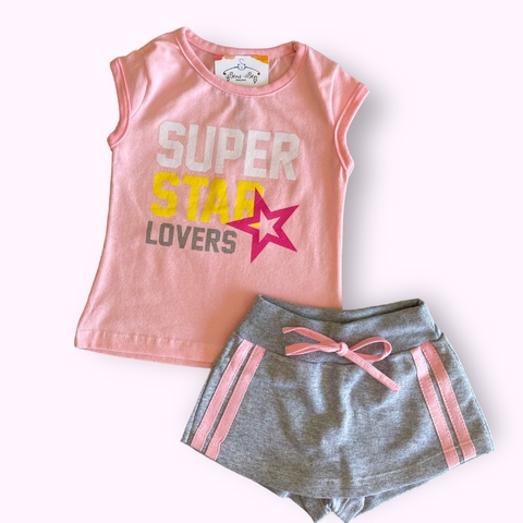 CONJUNTO MANGA JAPONESA SUPER STAR - KAPPES