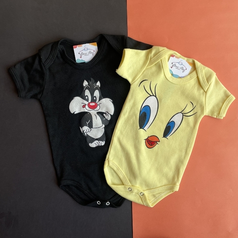 BODY TEMÁTICO PlU-PlU E FRAJ0LA