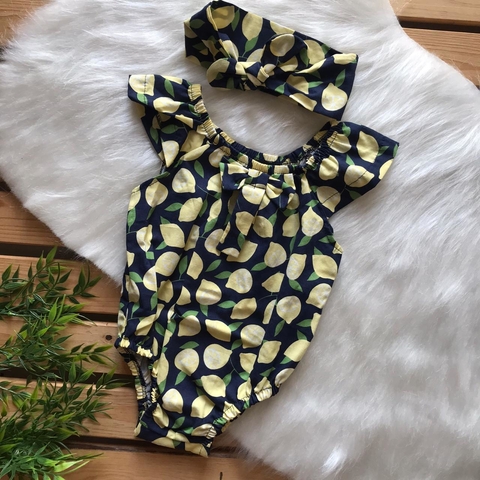 Body Romper Limão