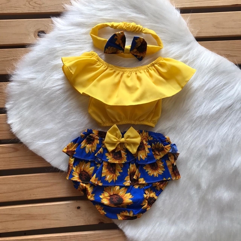 Romper Girassol