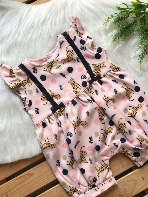 Macacão Curto Din Din Tigres - 6174